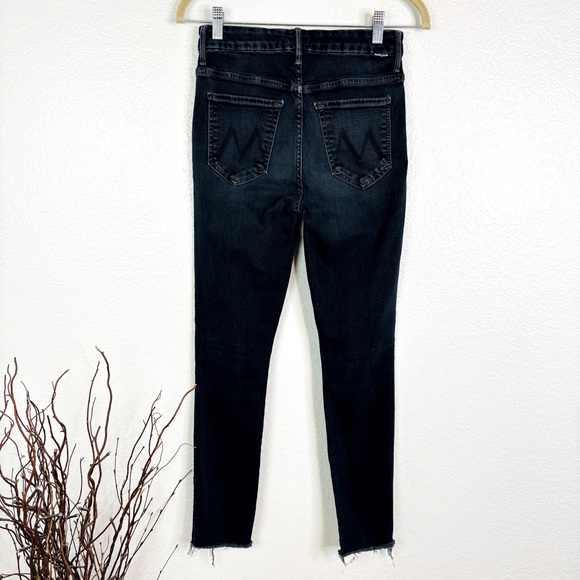 MOTHER High Waisted Looker Ankle Fray - Last Call - 26 - Picture 4 of 10